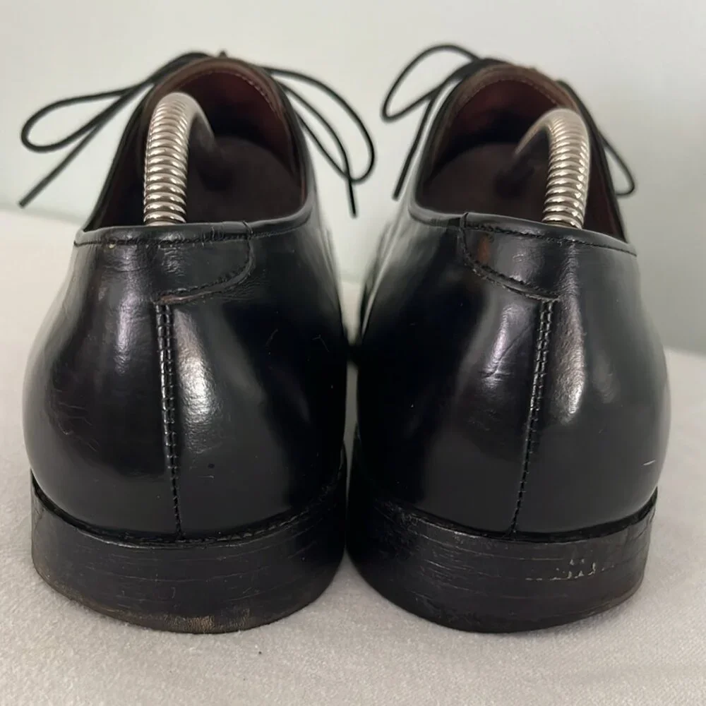 Allen Edmonds Black Leather Oxford Dress Shoes Danbury Mens Size 10.5 D ‎ Shoes